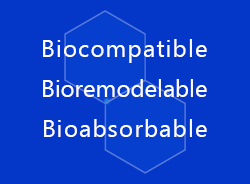 Biocopmatible, Bioremodelable, Bioabsorbable